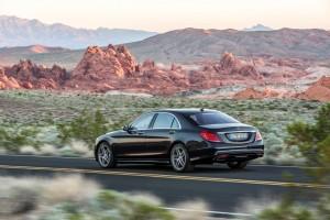 Die neue Mercedes S-Klasse 2013 hinten