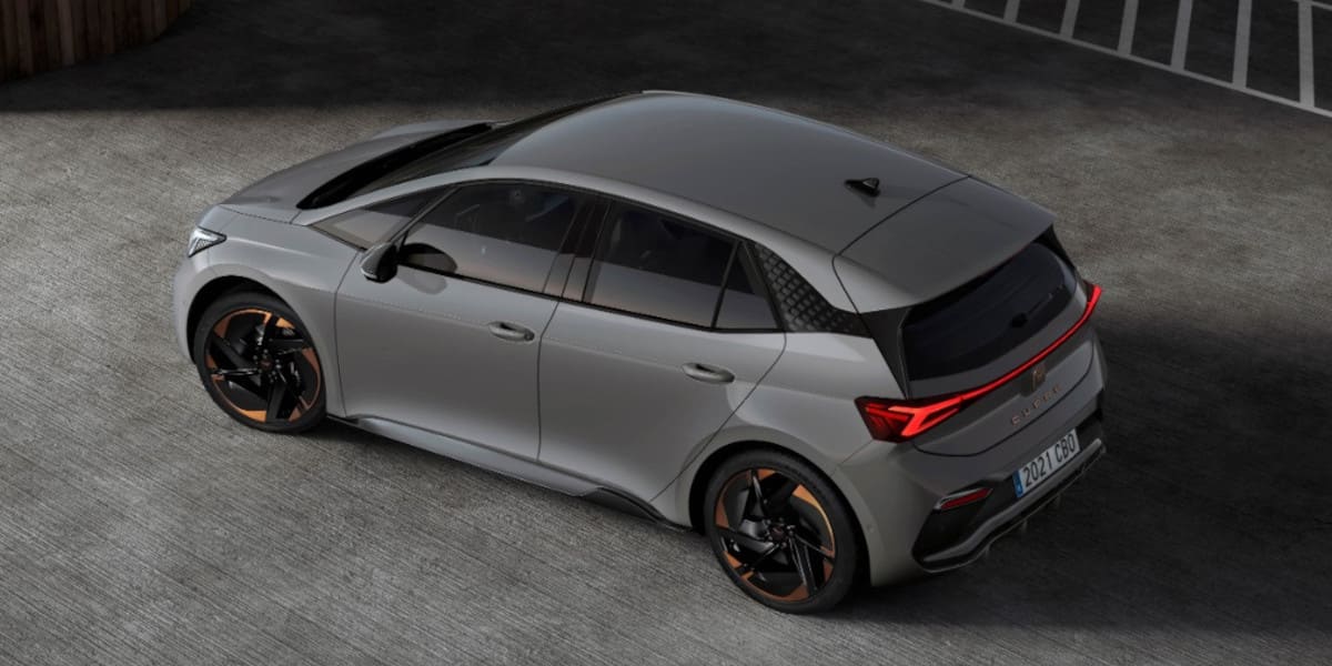 Cupra Born von oben 