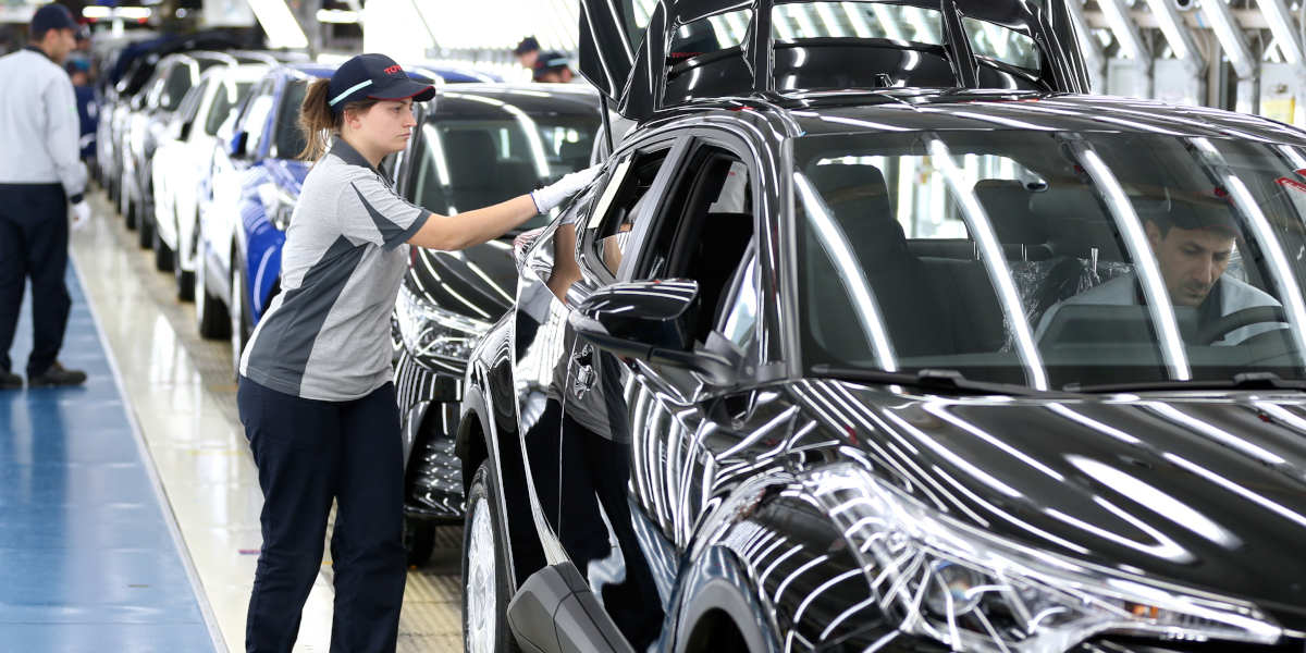 Toyota Batterie Produktion